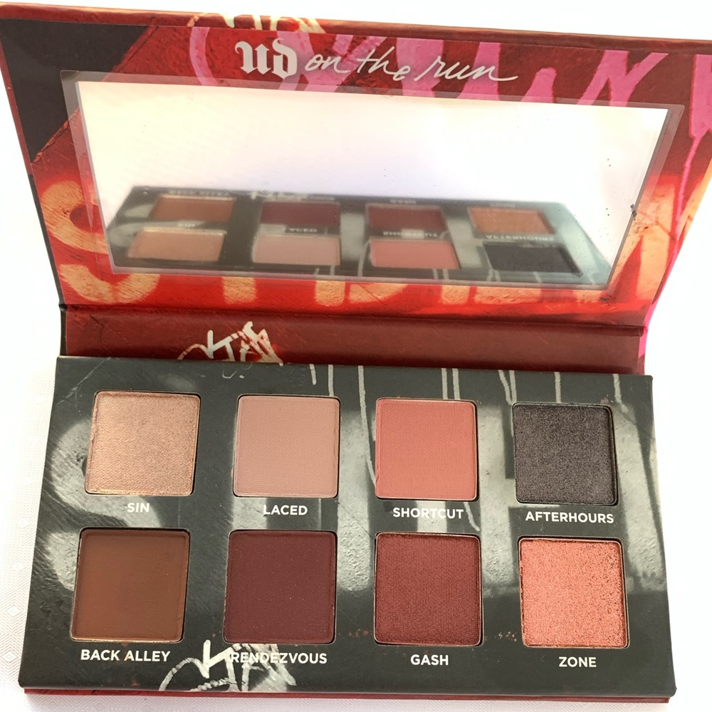 Eyeshadow palette on the Run / Urban Decay/ New
